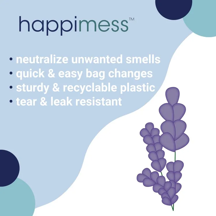 13.2-Gallon Lavender-Scented Drawstring Trash Can Liners (60-Count 3-Packs of 20 Liners) - White