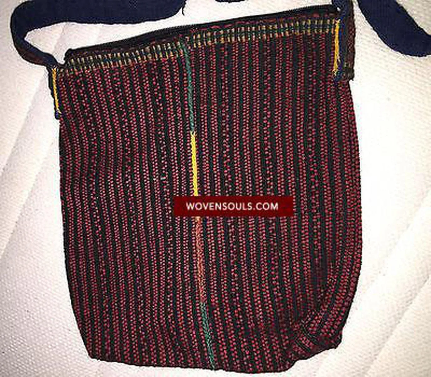 5141 SOLD Vintage Myanmar Hilltribe Handwoven Slingbag