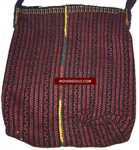 5141 SOLD Vintage Myanmar Hilltribe Handwoven Slingbag