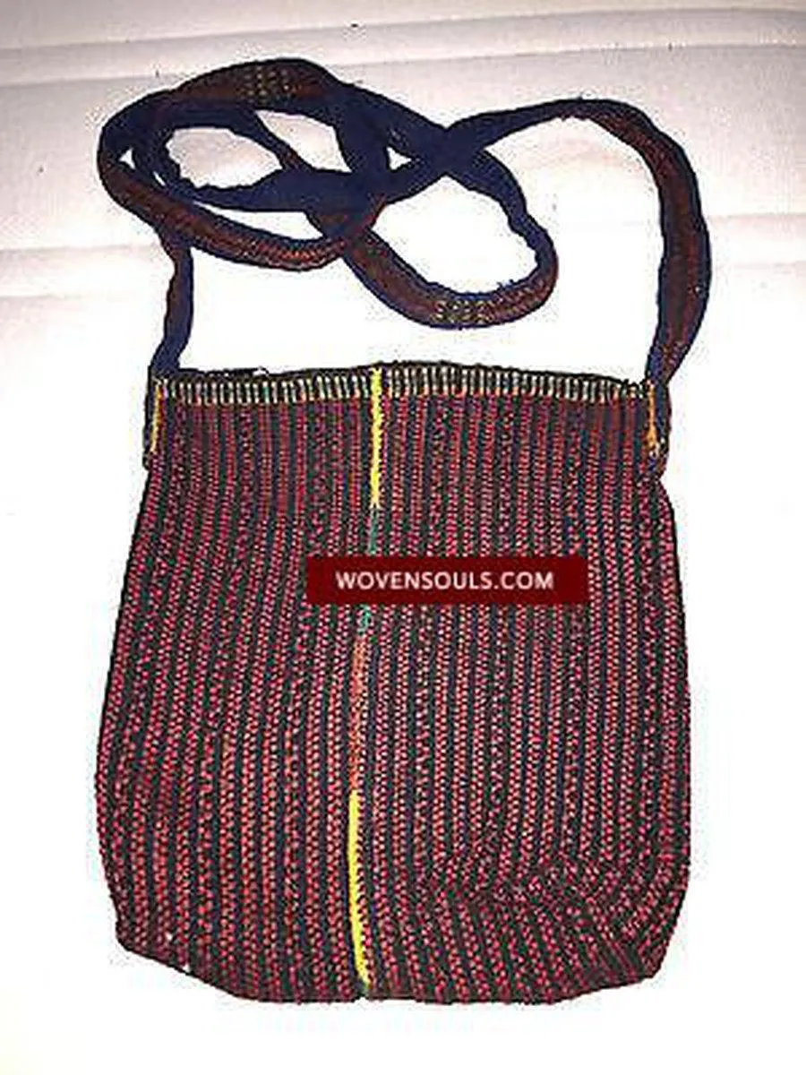 5141 SOLD Vintage Myanmar Hilltribe Handwoven Slingbag