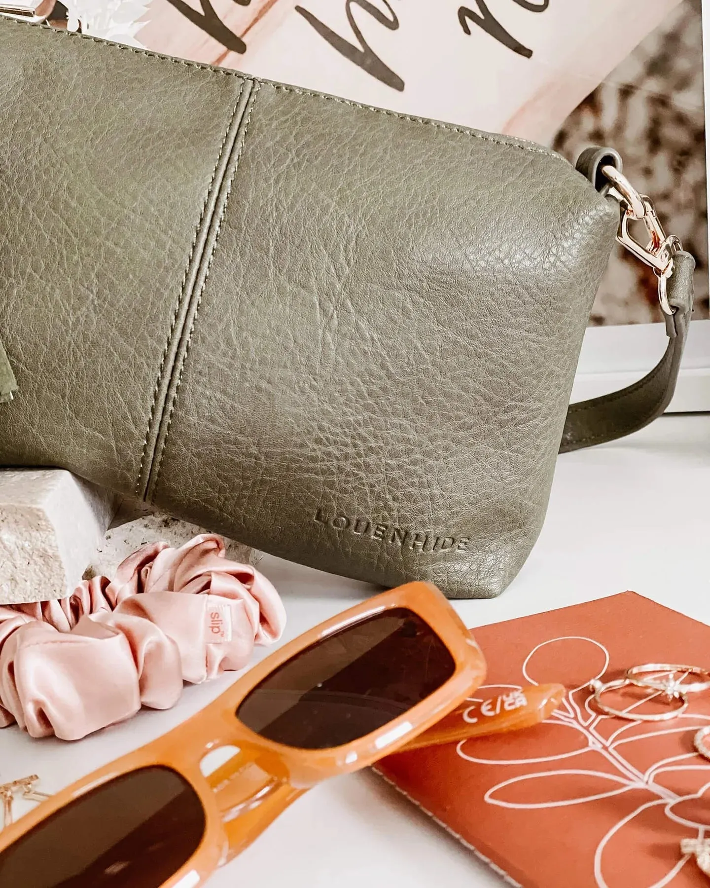 BABY DAISY CROSSBODY BAG KHAKI