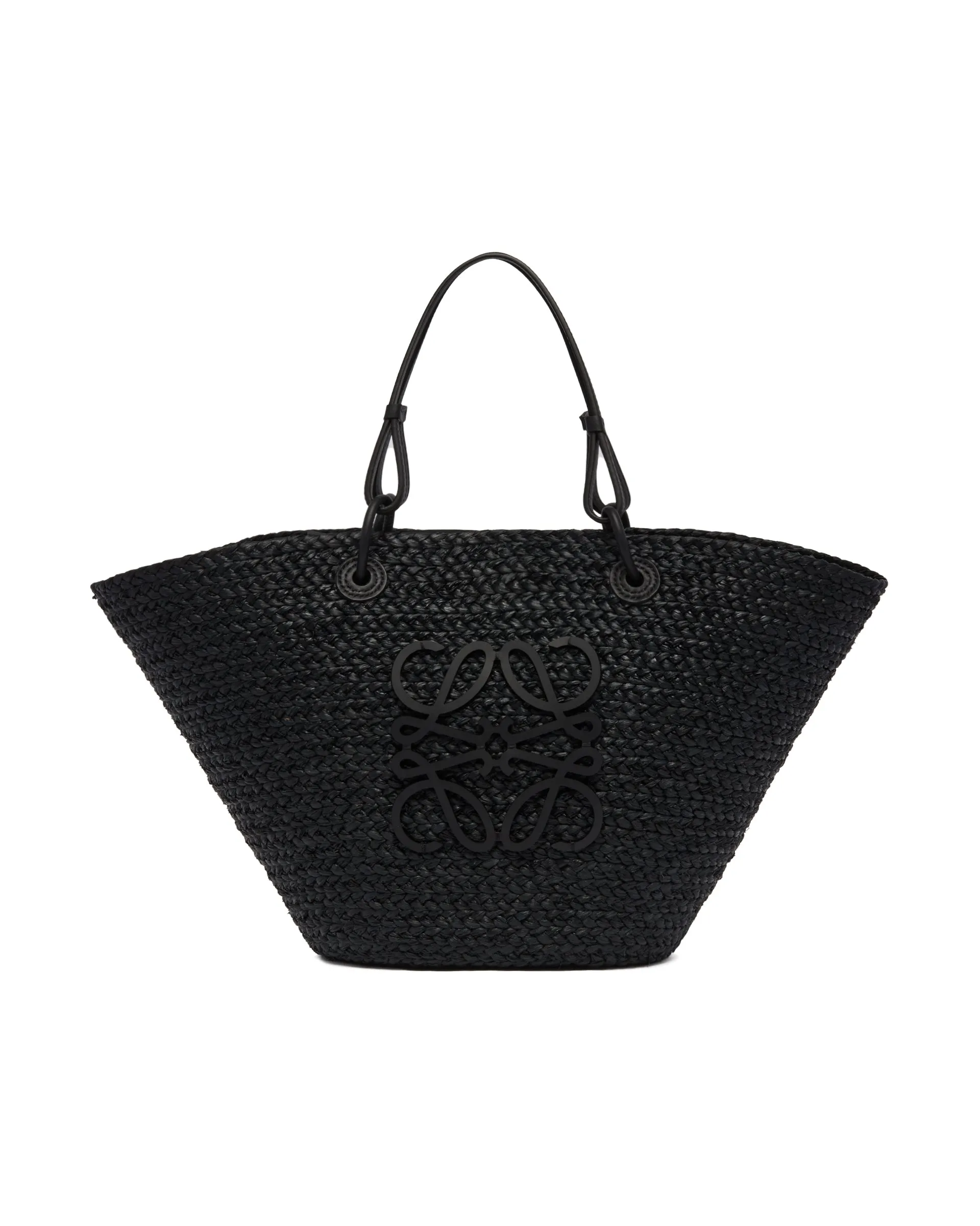 Black Anagram Basket Bag