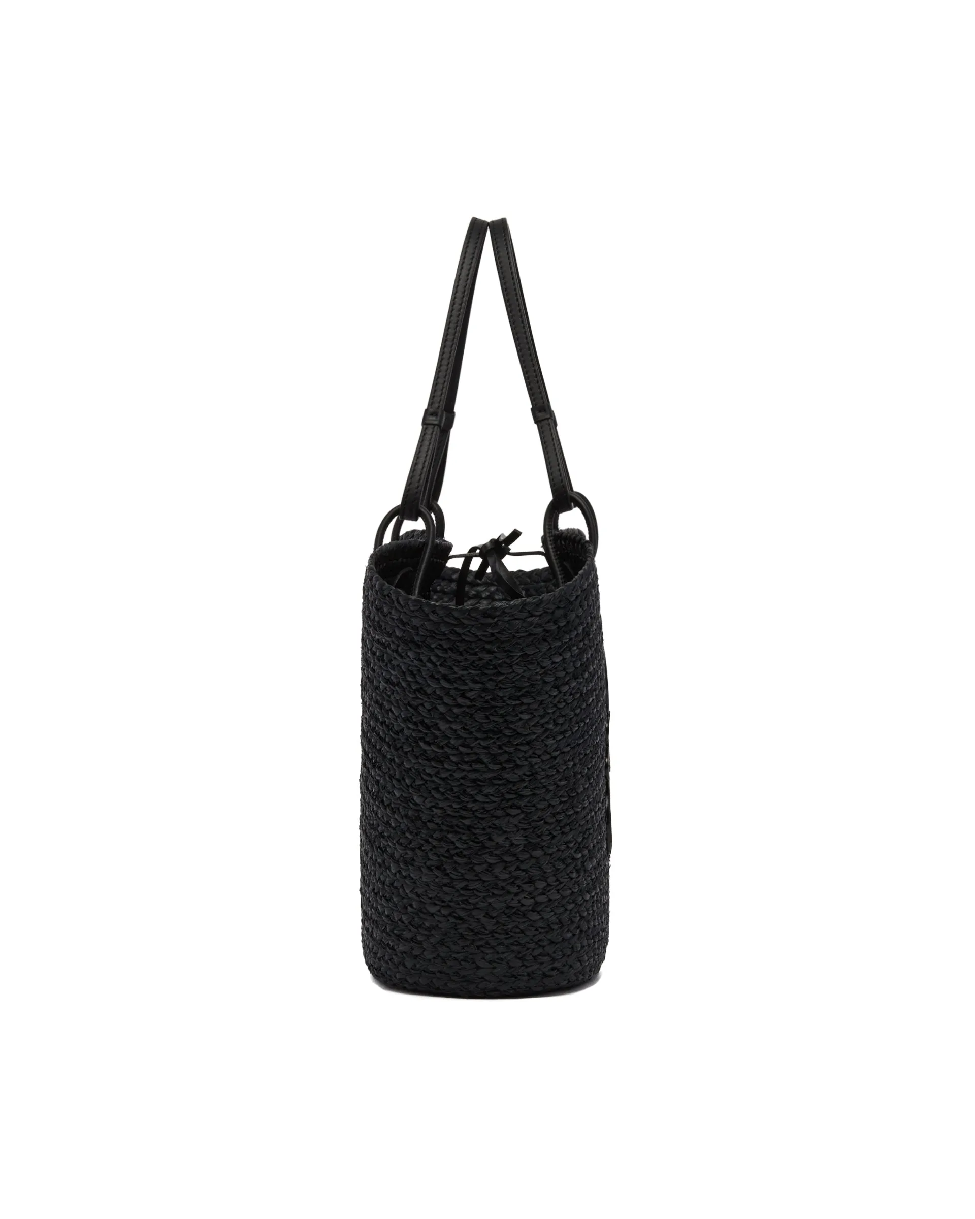 Black Anagram Basket Bag