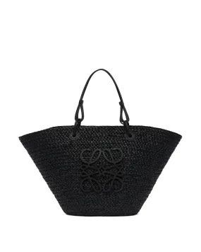 Black Anagram Basket Bag