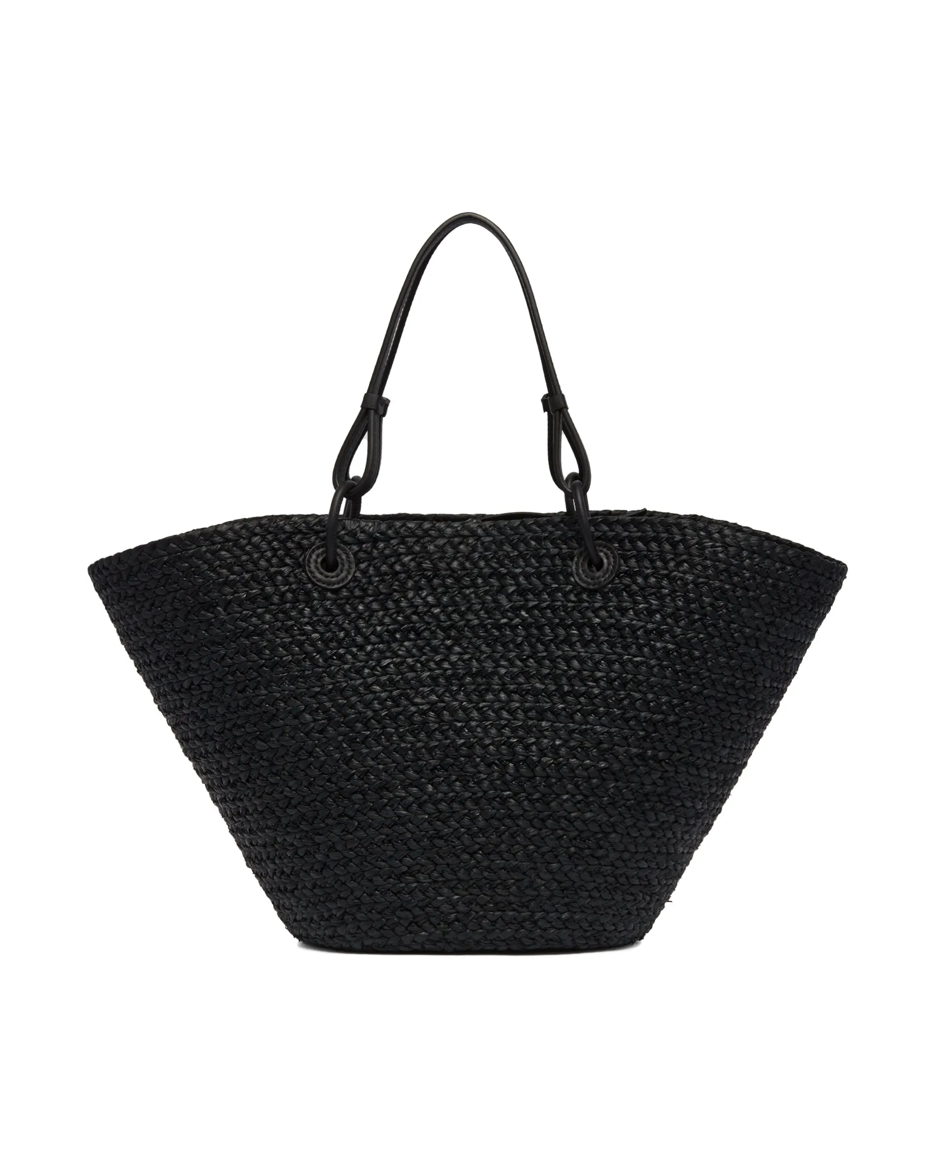 Black Anagram Basket Bag