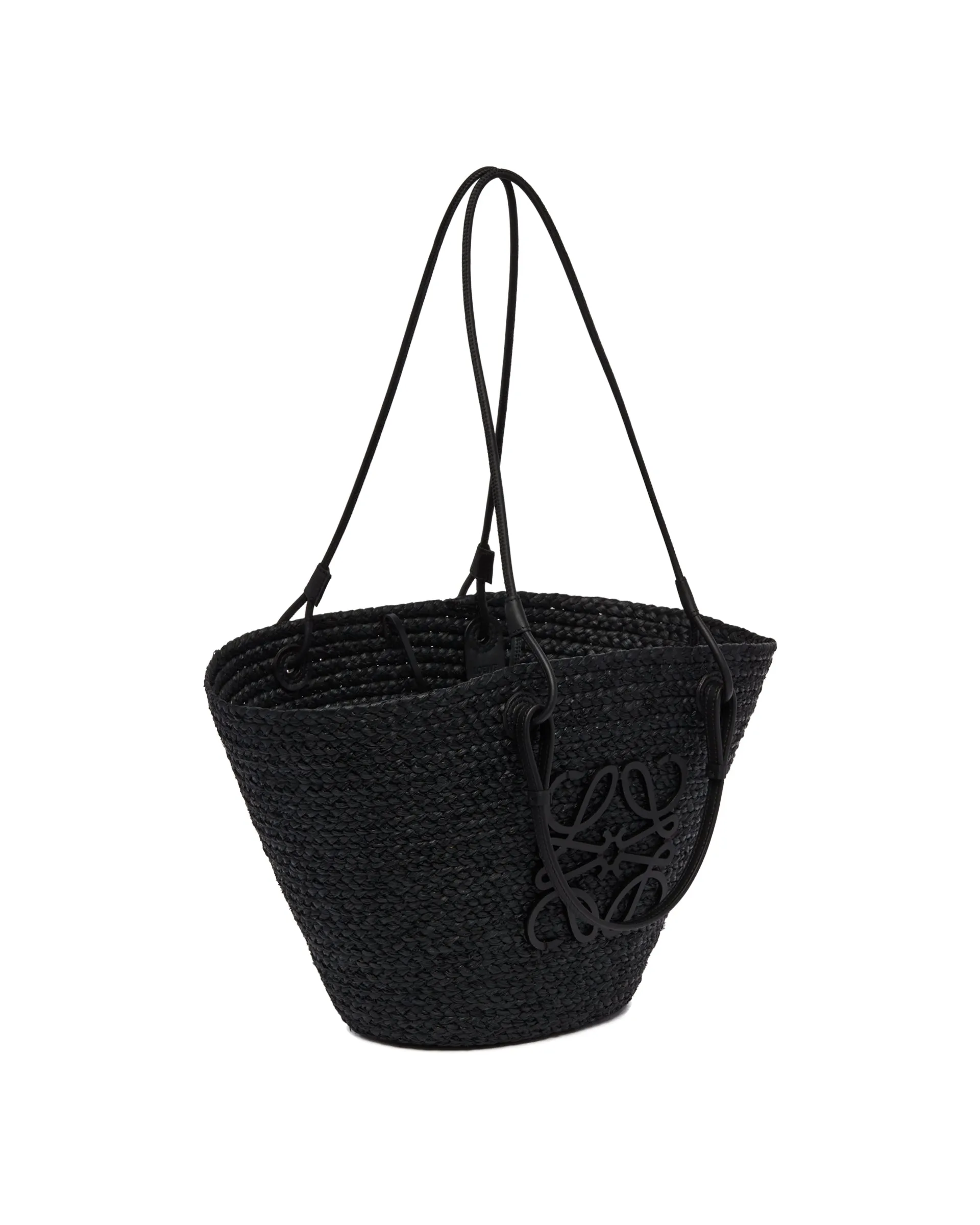 Black Anagram Basket Bag