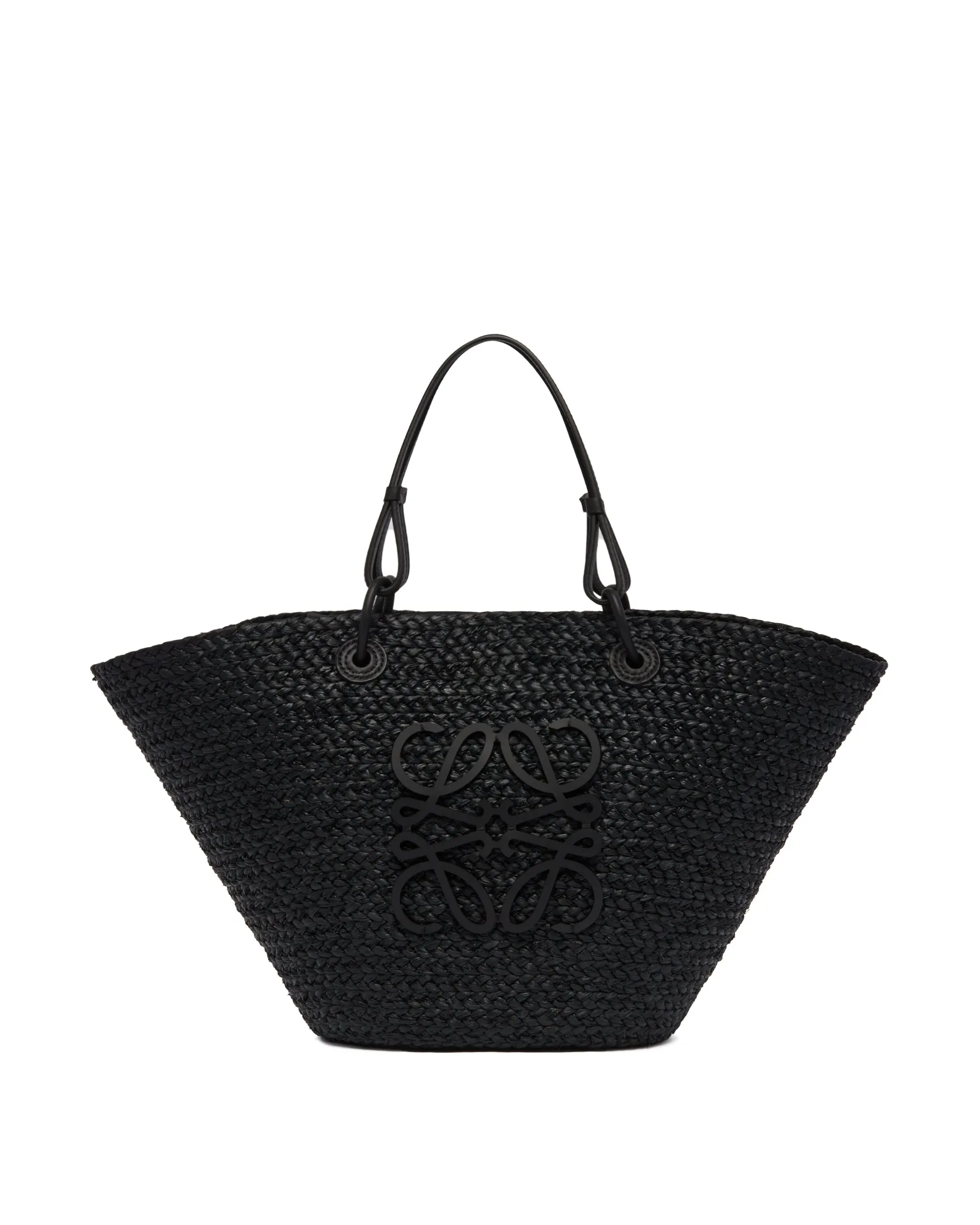 Black Anagram Basket Bag