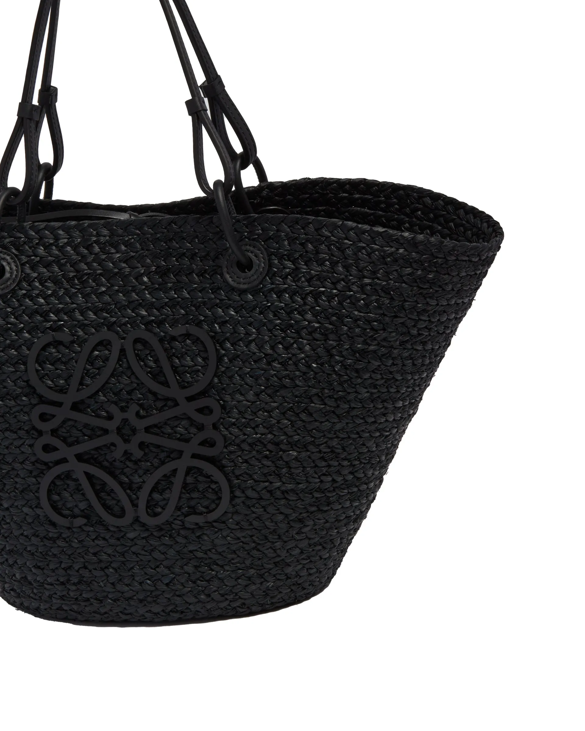 Black Anagram Basket Bag