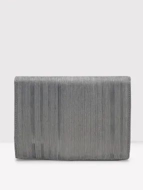 Caprese Bertha Clutch Medium Pewter