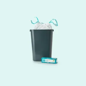 Case Pack Plant-based, 13 Gallon, Leak Proof Tall Bin Trash Bags (16 pack /320 bags )