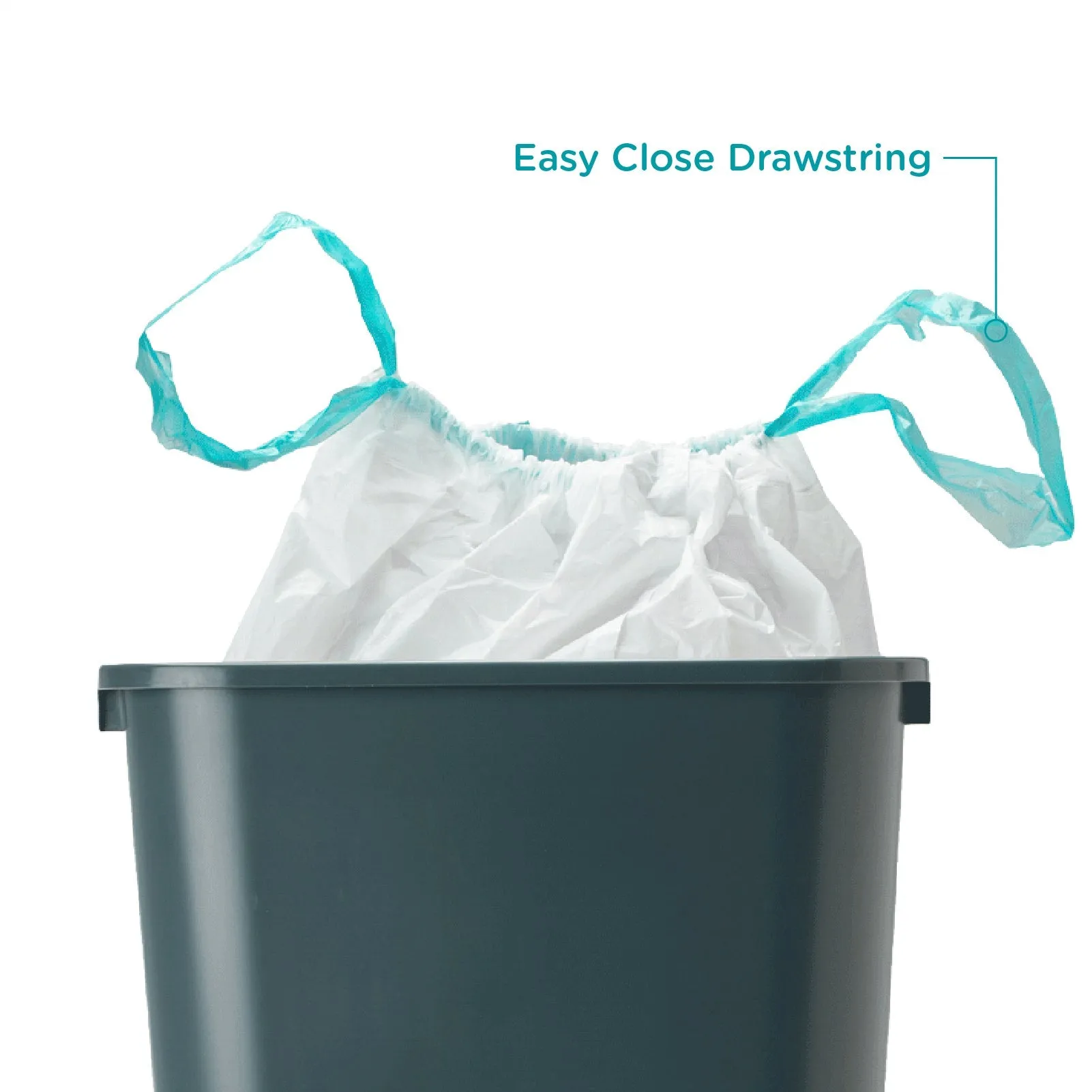 Case Pack Plant-based, 13 Gallon, Leak Proof Tall Bin Trash Bags (16 pack /320 bags )