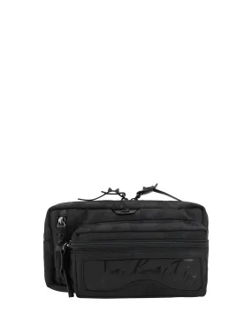 Christian Louboutin Men Loubideal Fanny Pack Jacquard Geometrique