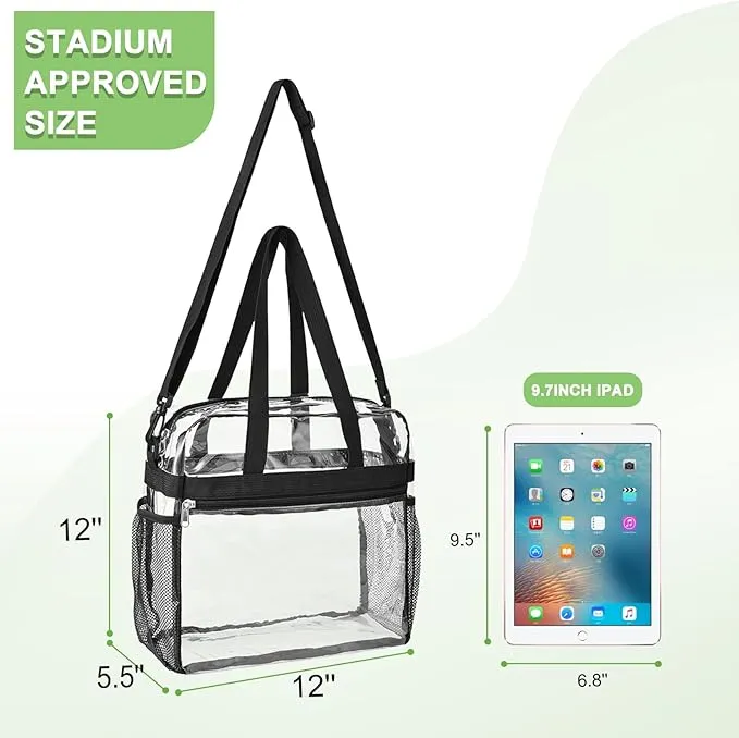 Clear Stadium-Approved Tote Bag
