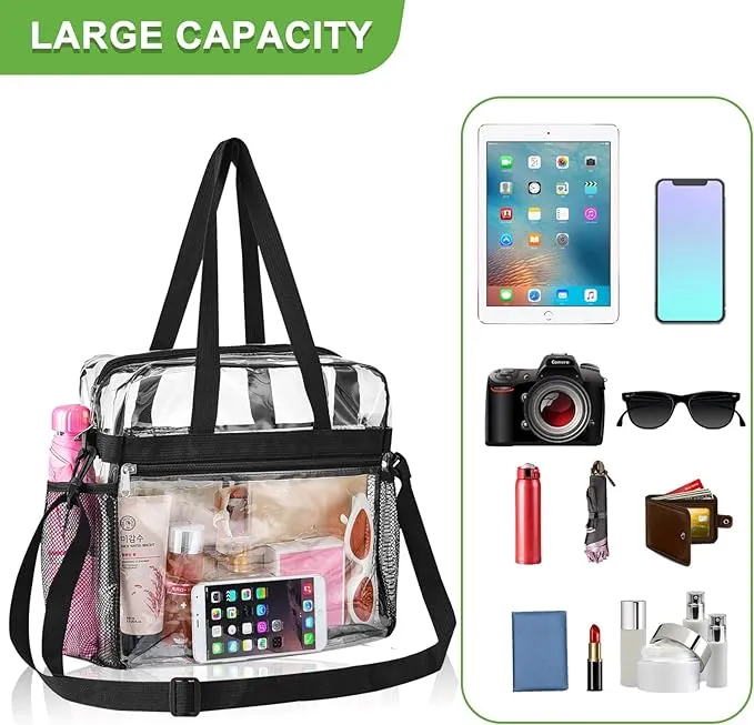 Clear Stadium-Approved Tote Bag