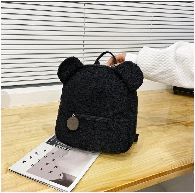 Cute Bear Shaped Shoulder Backpack
