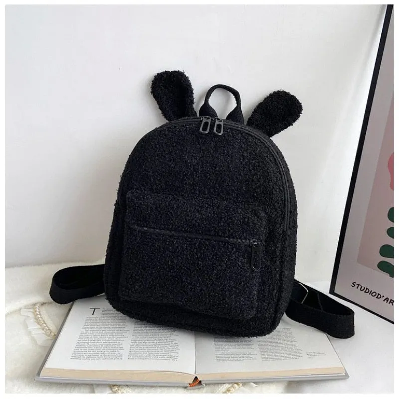 Cute Bear Shaped Shoulder Backpack