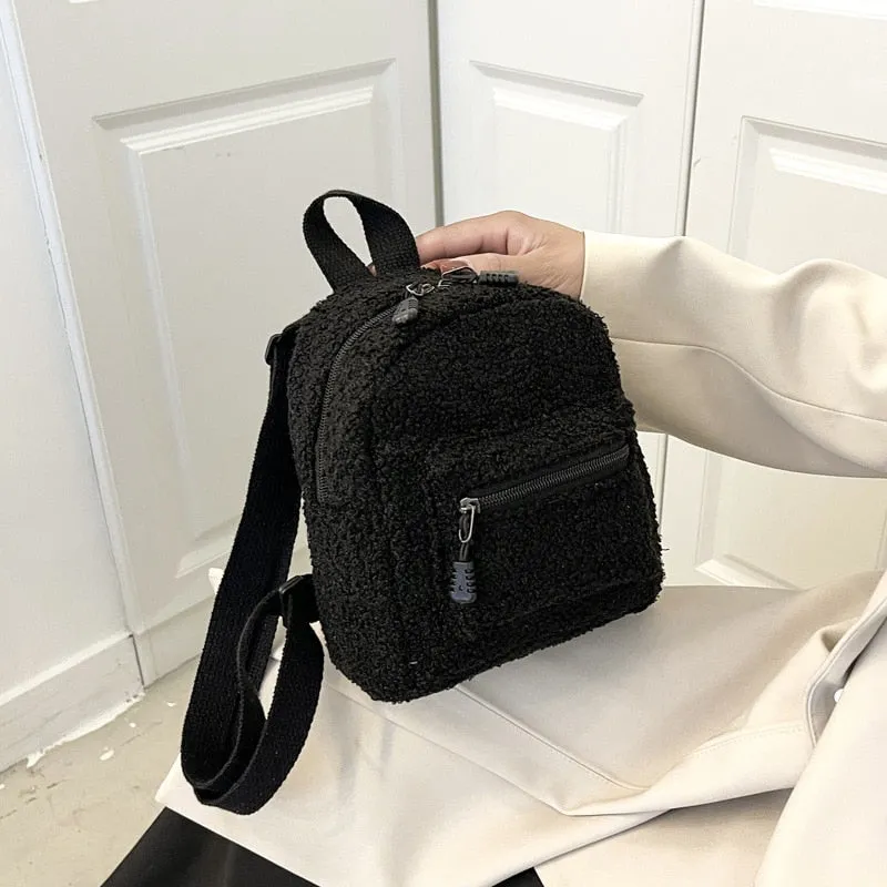 Cute Bear Shaped Shoulder Backpack