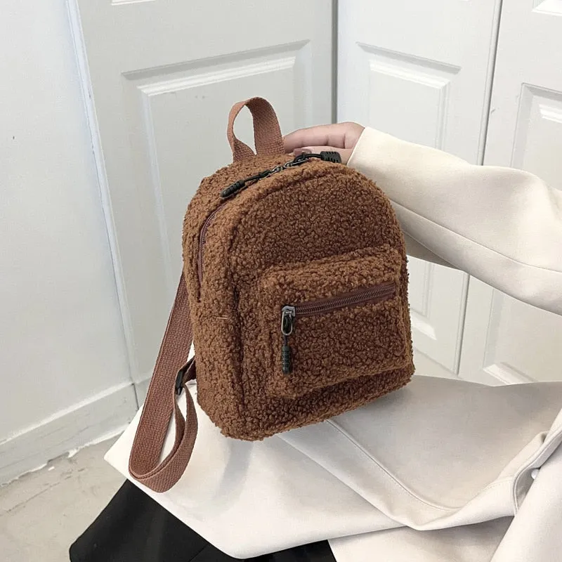 Cute Bear Shaped Shoulder Backpack