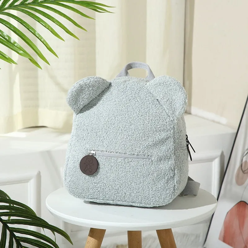 Cute Bear Shaped Shoulder Backpack