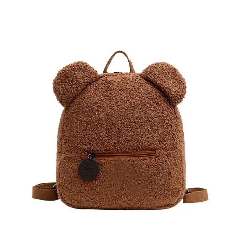 Cute Bear Shaped Shoulder Backpack