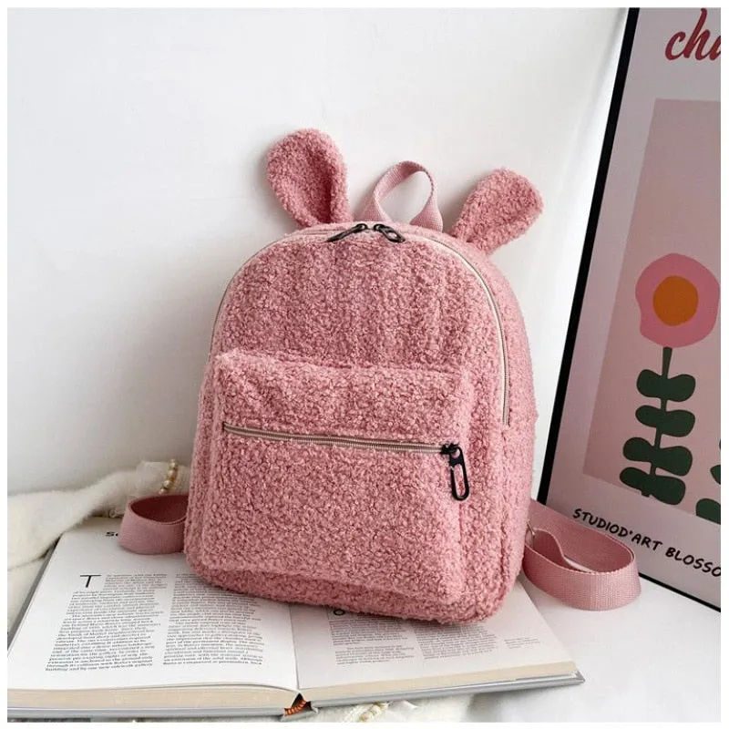 Cute Bear Shaped Shoulder Backpack