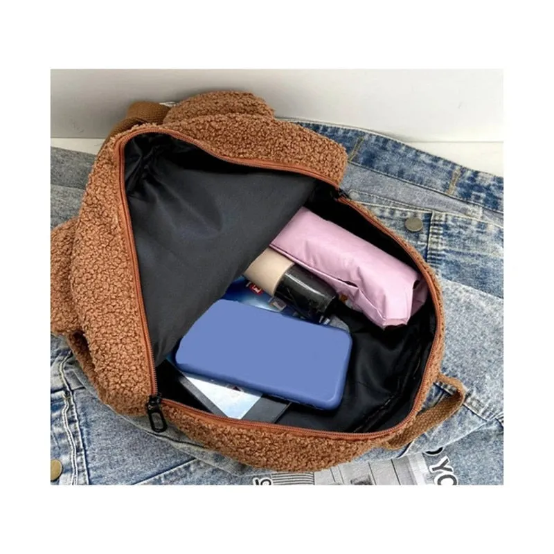 Cute Bear Shaped Shoulder Backpack