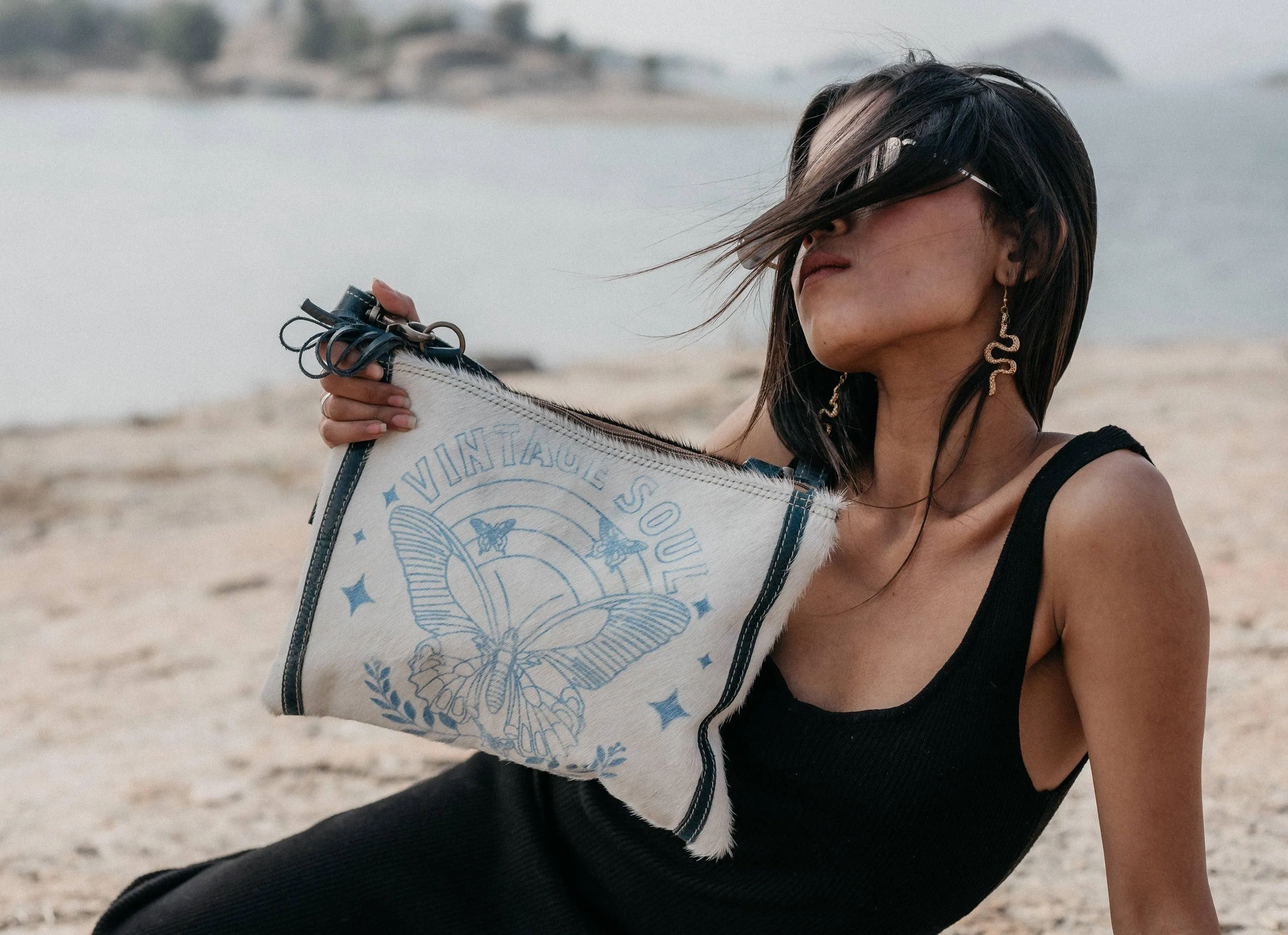 Eigho Leather/Hairon Bag