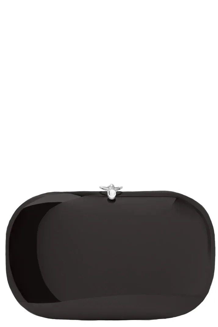 Elina Plus Clutch - Mirrored Black