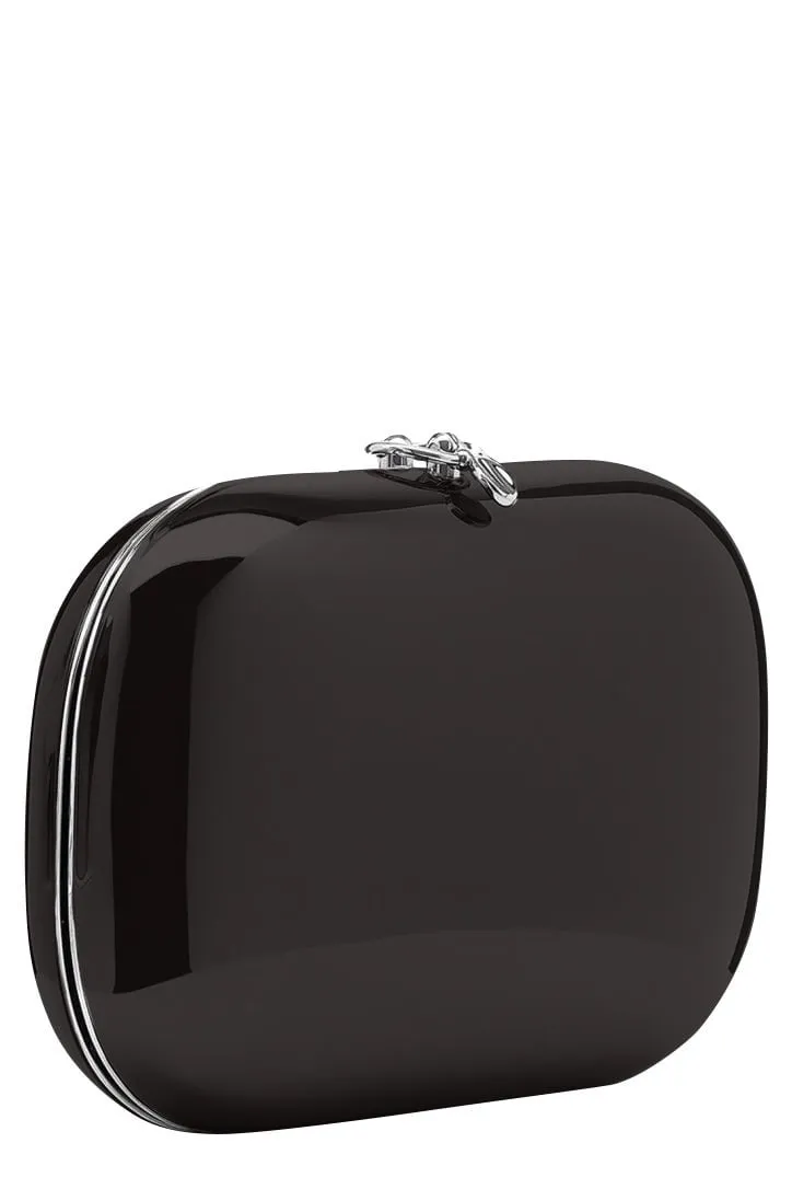 Elina Plus Clutch - Mirrored Black