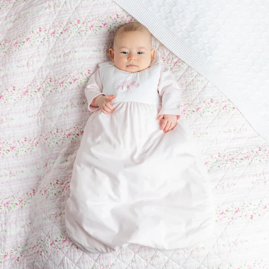 Emile et Rose - White and pink sleep bags