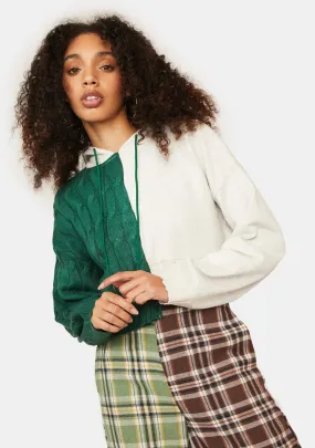Forest Livin' Easy Cropped Sweater