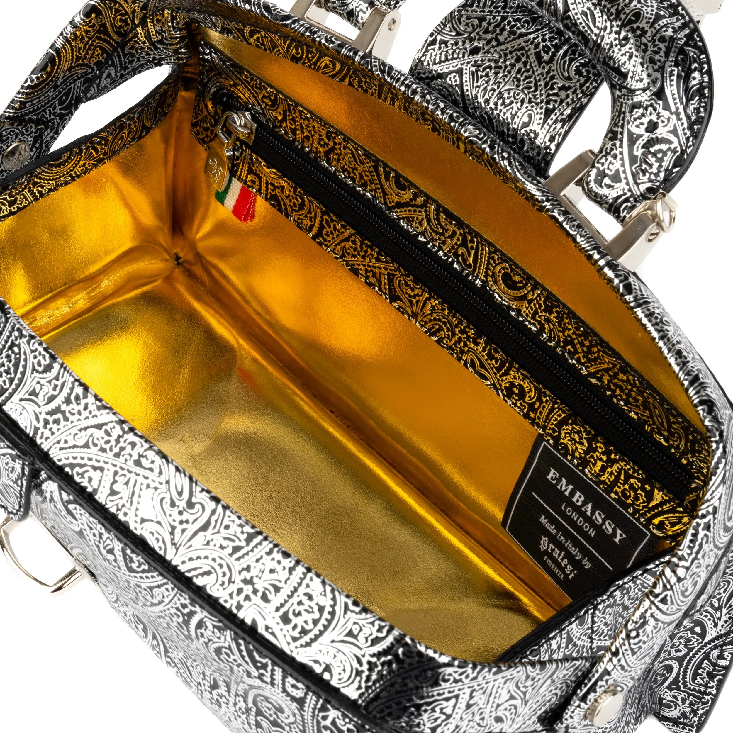 Gazelle - Black & Silver - Handbags