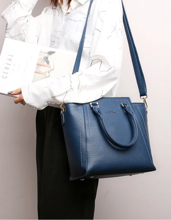 H1673 - Miranda Retro Blue Handbag