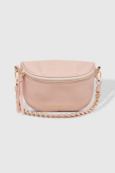 HALSEY SLING BAG PINK