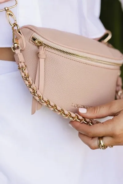 HALSEY SLING BAG PINK