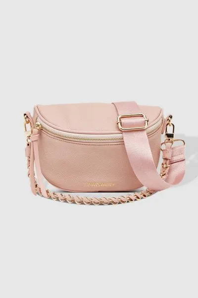 HALSEY SLING BAG PINK