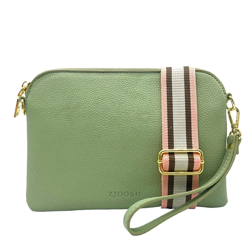 Hugo Cross Body Bag | Pistachio