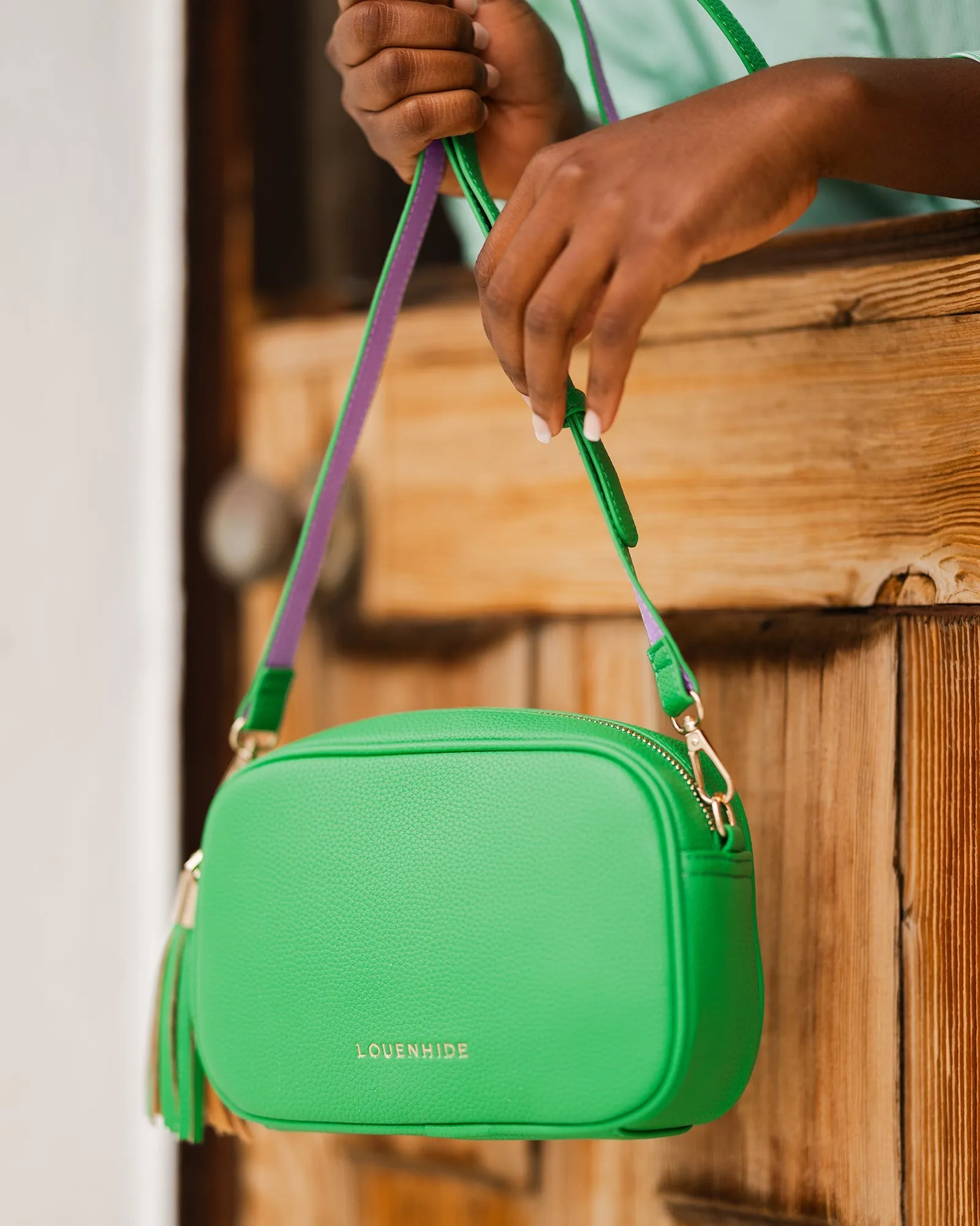JACINTA CROSSBODY BAG APPLE GREEN
