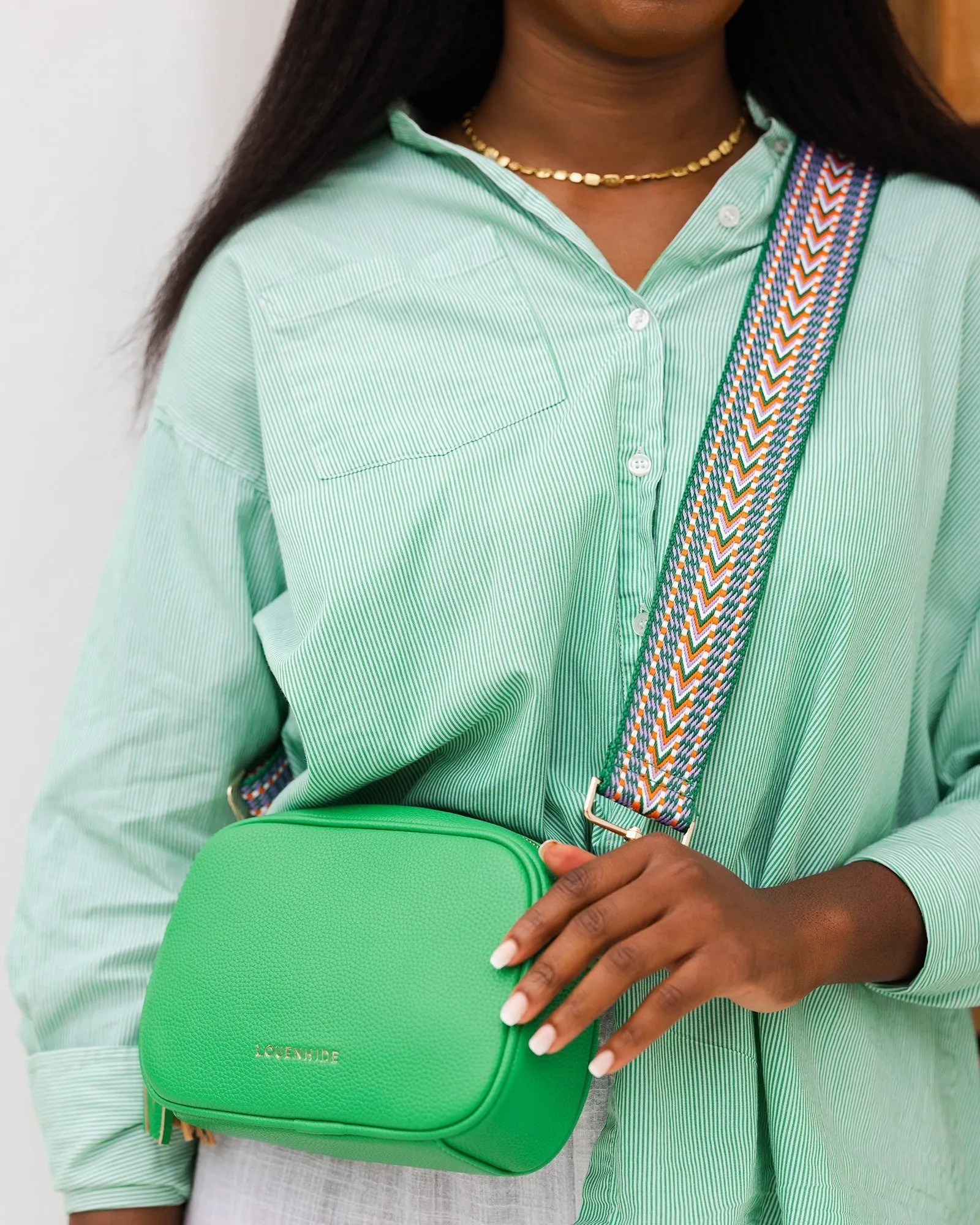 JACINTA CROSSBODY BAG APPLE GREEN