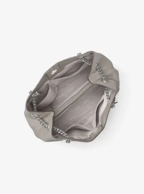 Jet Set Leather Shoulder Bag