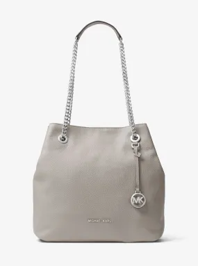 Jet Set Leather Shoulder Bag