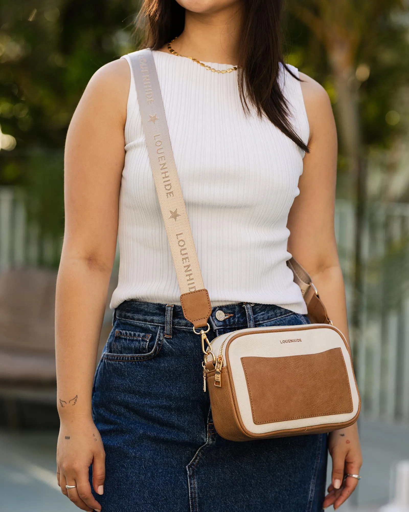 Jolene Canvas Crossbody Bag