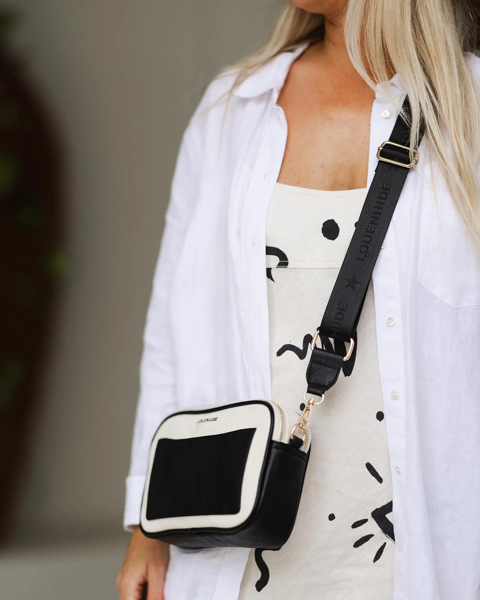 Jolene Canvas Crossbody Bag