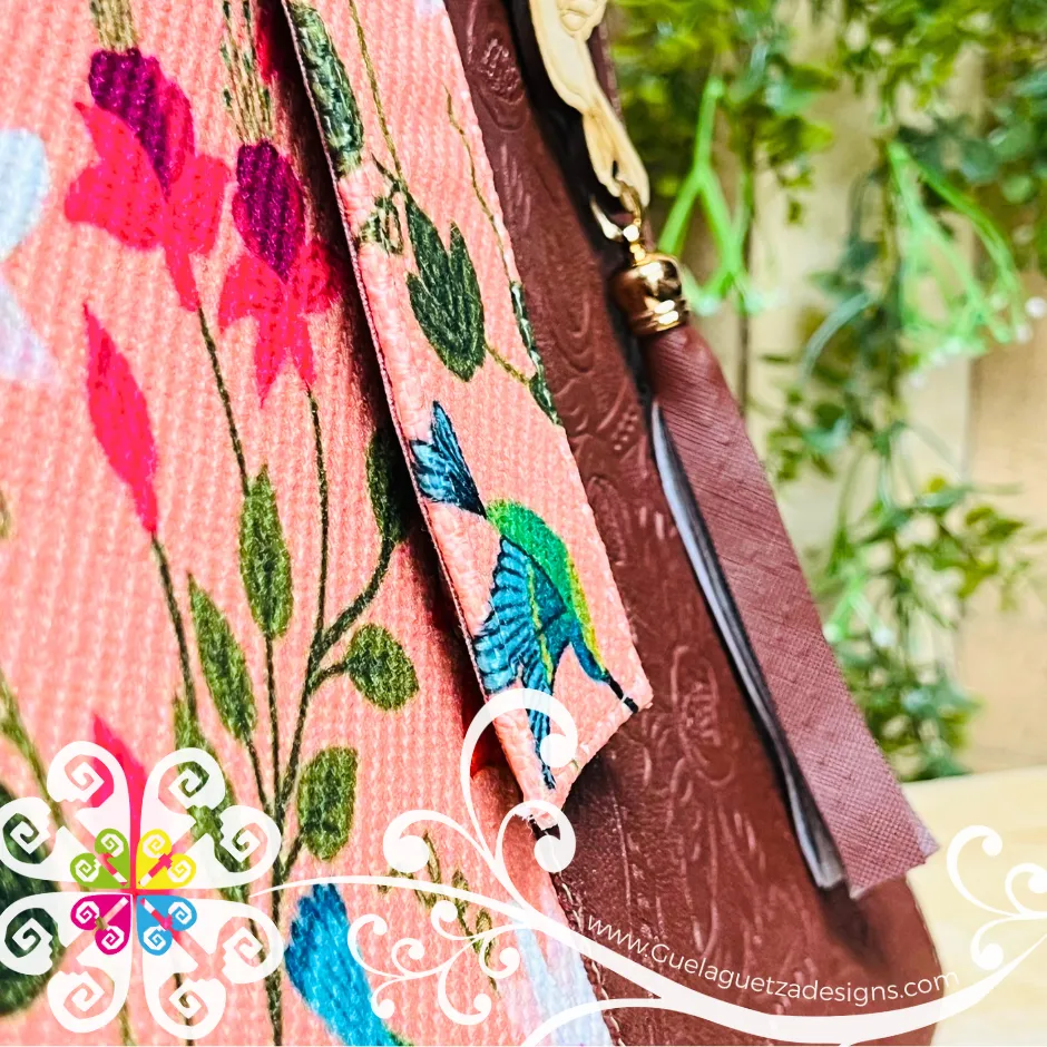 Large Square - Faux Leather Bag
