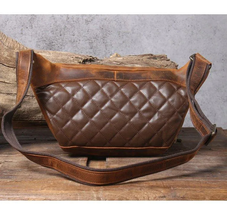 Leather Cross Body Bag for Men