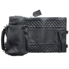 Leather- Like Thermal Tefillin & Tallit Protector Container "tik-taf" 22 Cm- Black