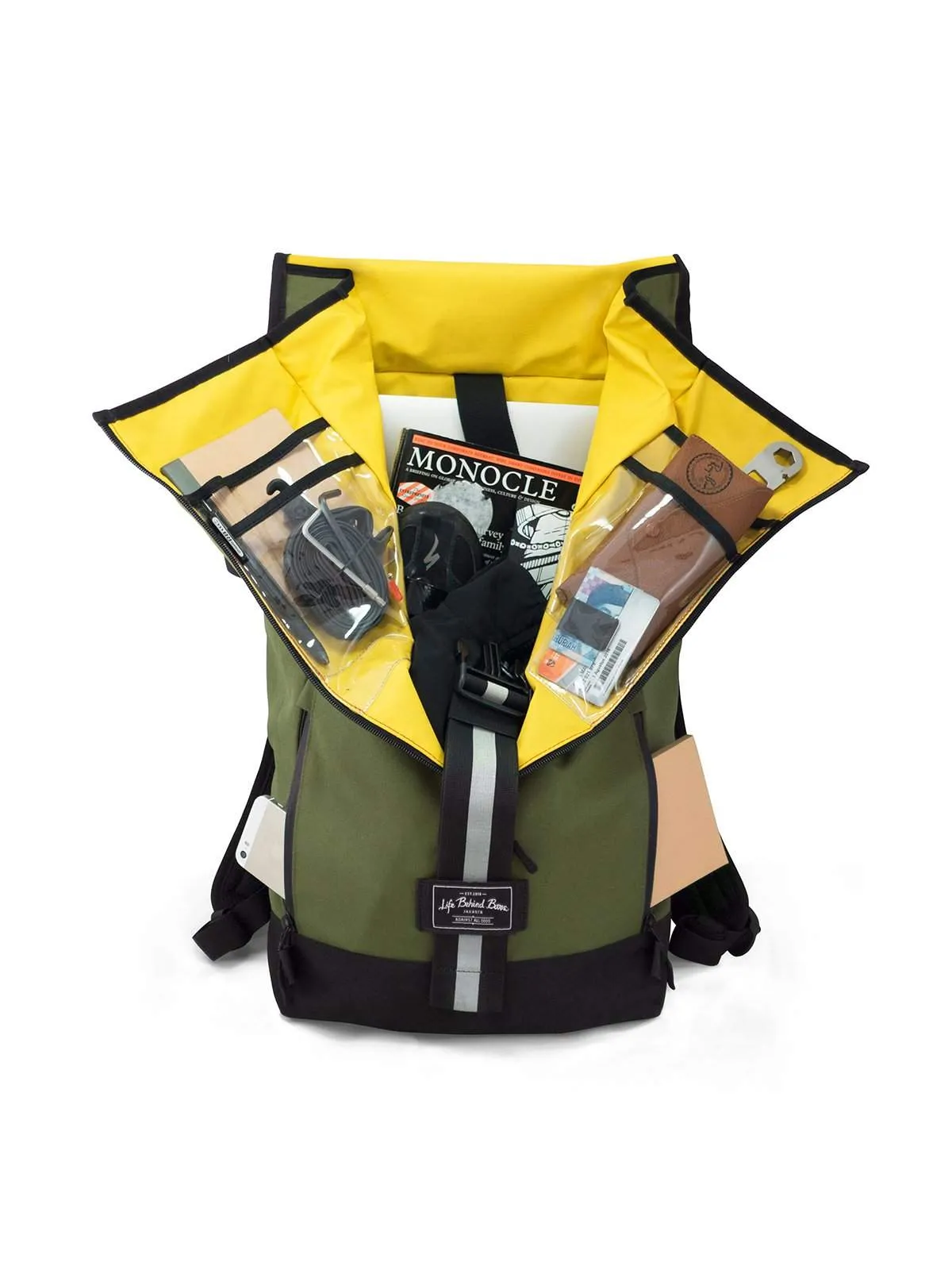 Life Behind Bars The Breakaway 27L Backpack Olive