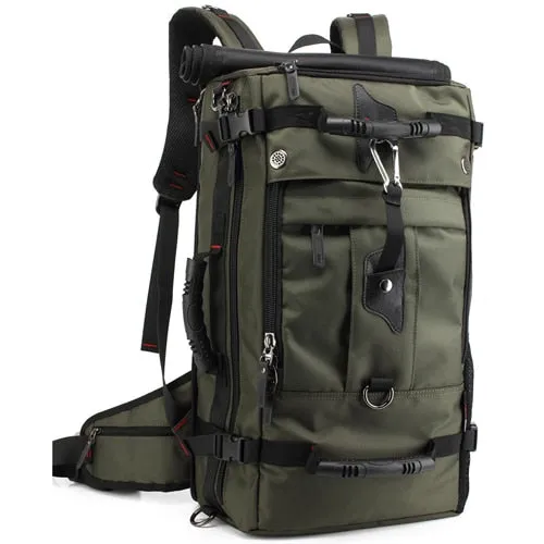 Men Backpack Travel Bag Large Capacity Versatile Utility Mountaineering Bag