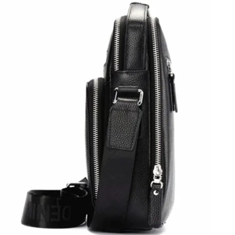 Men's Genuine Leather Shoulder Bag For iPad