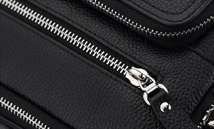 Men's Genuine Leather Shoulder Bag For iPad